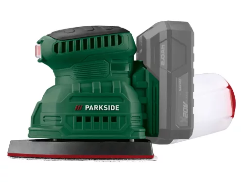 ParkSide PAMSG 20-Li B1 háromszög alakú multicsiszoló talp