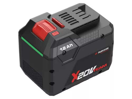 ParkSide Performance PAPS 2012 A1 / PAPP 2012 A1 Smart Li-ion akku Bluetooth gyári akkumulátor, X20V Team, 20 V, 12 Ah 
