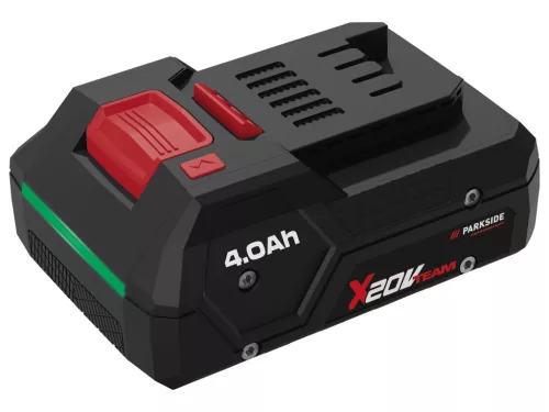 ParkSide Performance PAPS 204 B1 / PAPP 204 A1 Smart Li-ion Bluetooth gyári akkumulátor, X20V Team, 20 V, 4 Ah 
