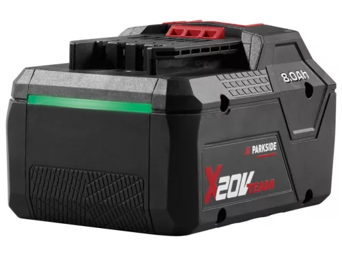 ParkSide Performance PAPS 208 A1 / PAPP 208 A1 Smart Li-ion Bluetooth gyári akkumulátor, X20V Team, 20 V, 8 Ah 