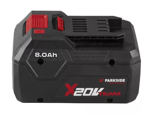 ParkSide Performance PAPS 208 A1 / PAPP 208 A1 Smart Li-ion Bluetooth gyári akkumulátor, X20V Team, 20 V, 8 Ah 