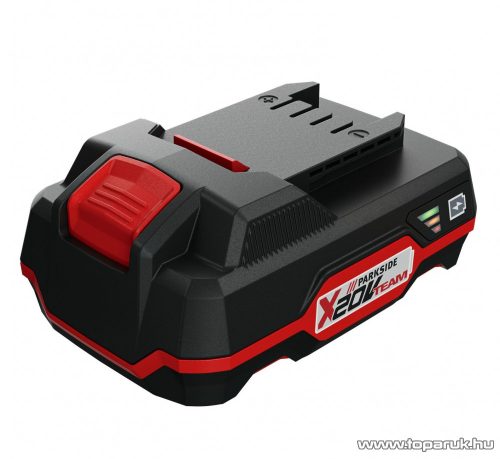 (hibás / selejt) ParkSide PAP 20 Gyári X20V Team akkumulátor, 2Ah / 2000 mAh, 40Wh Li-ion akku