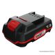 (hibás / selejt) ParkSide PAP 20 Gyári X20V Team akkumulátor, 2Ah / 2000 mAh, 40Wh Li-ion akku