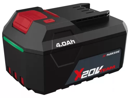 ParkSide PAP 20 Gyári X20V Team akkumulátor, 4Ah / 4000 mAh, 80Wh Li-ion akku