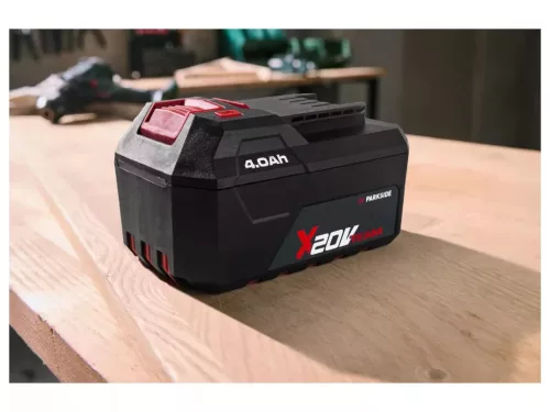 ParkSide PAP 20 B3 DUO PACK Gyári X20V Team akkumulátor, 2 x 4Ah / 4000 mAh, 80Wh Li-ion akku