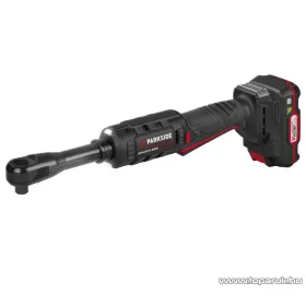   Parkside Performance PARP 20-Li A1 X20V Akkus racsnis kulcs hordtáskával, 20 V / 2 Ah akkuval és töltő készülékkel, 75 Nm