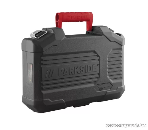 (SELEJT / K109828) ParkSide PAR 12 B1 SOLO Akkus racsnis kulcs hordtáskával, 12 V / 54 Nm (akkumulátor és töltő nélkül)