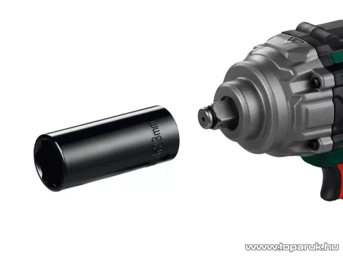 ParkSide PASSK 20-Li C4 CR-MO SET Akkus autó ütve csavarozó kerékkulcs akkuval és töltővel, CR-V és CR-MO dugókulcsokkal, kofferben (max 400 Nm)