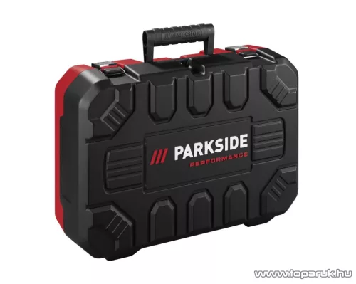 ParkSide Performance PASSP 20-Li C4 SMART SET Akkus autó ütve csavarozó kerékkulcs, kefe nélküli motor (brushless motor) kofferben + 4 Ah akku és gyorstöltő (max 1356 Nm)