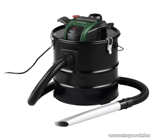 (SELEJT / 275617) ParkSide PAS 1200 F5 Hamuporszívó, kandalló porszívó, 1200 W, 18 literes
