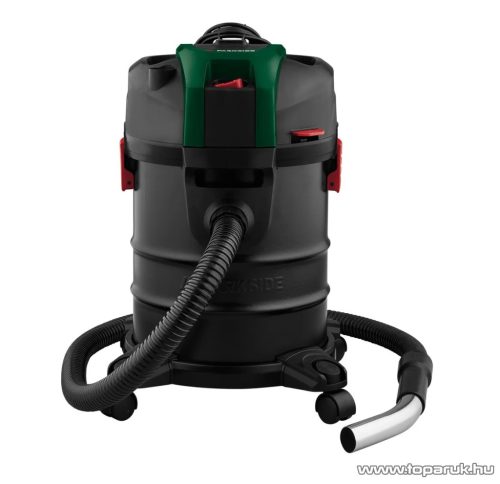 ParkSide PAS 20 A1 Hamuporszívó, kandalló porszívó, 1000 W, 20 literes