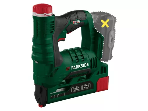 ParkSide PAT 20-Li A1 akkus tűzőgép és szögbelövő készlet kofferben