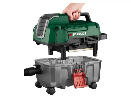 (BONTOTT / K472368) ParkSide PAWD 20-Li A1 SOLO Multifunkciós vezeték nélküli akkus száraz / nedves porszívó, 20V (akkumulátor és töltő nélkül)