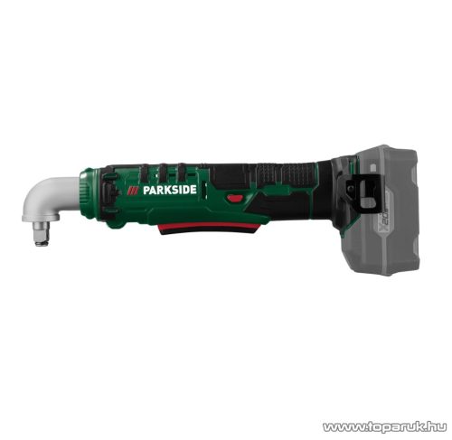 ParkSide PAWS 20 A1 SOLO Akkus sarok csavarozó / ütvecsavarozó kofferben, 4 db Cr-Mo dugókulccsal, X20V, 40/76 Nm (akkumulátor és töltő nélkül)