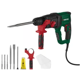 ParkSide PBH 1050 D4 elektromos ütvefúró és vésőkalapács készlet hordtáskával