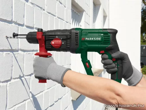 (bontott) ParkSide PBH 1050 C3 elektromos SDS Plus fúró és vésőkalapács / ütvefúró készlet, 1050W