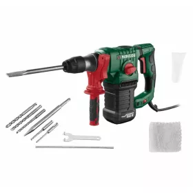 ParkSide PBH 1550 C1 SDS+ ütvefúró és vésőkalapács kofferben, 1550W, 5J készletben