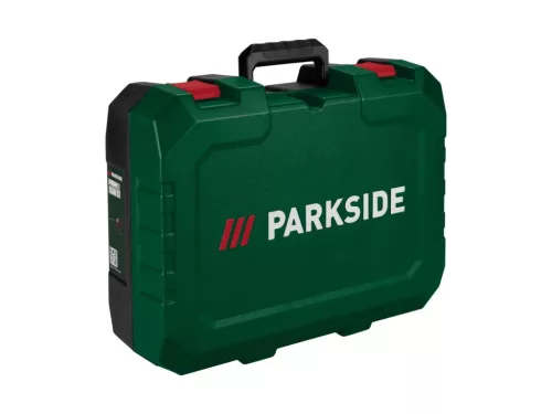 ParkSide 1550W SDS+ ütvefúró betonhoz és falazathoz, 5J ütési energia, praktikus hordozó koffer