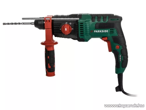 (SELEJT / 383266) ParkSide PBH 800 B1 SDS Plus elektromos ütvefúró / vésőkalapács, 1,2J, 800 W