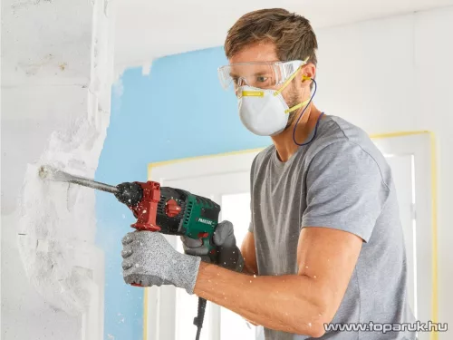 (SELEJT / 383266) ParkSide PBH 800 B1 SDS Plus elektromos ütvefúró / vésőkalapács, 1,2J, 800 W