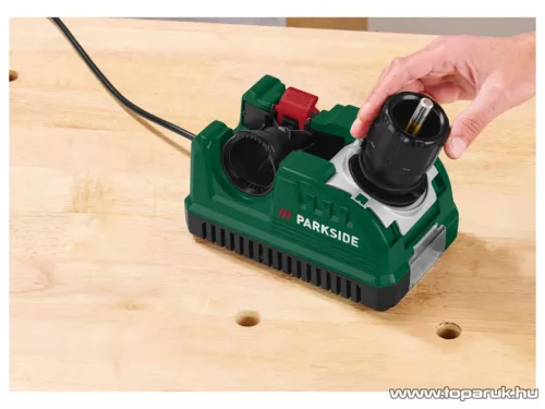 (BONTOTT / K663002) ParkSide PBSG 92 A1 Fúrószár élező HSS fúrószárak egyszerű és biztonságos élezésére 2.5 - 19 mm között, 92 W