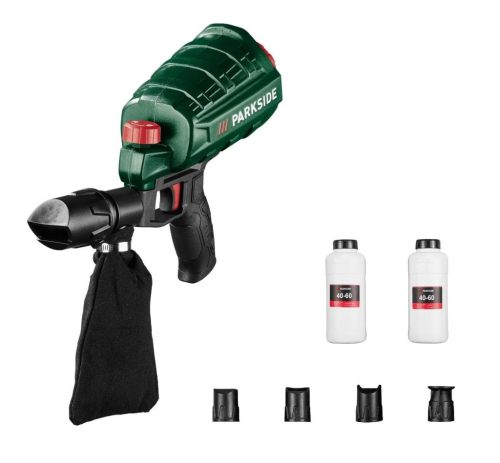 ParkSide PDSP 1000 E6 sűrített levegős homokszóró pisztoly 900 ml-es tartállyal