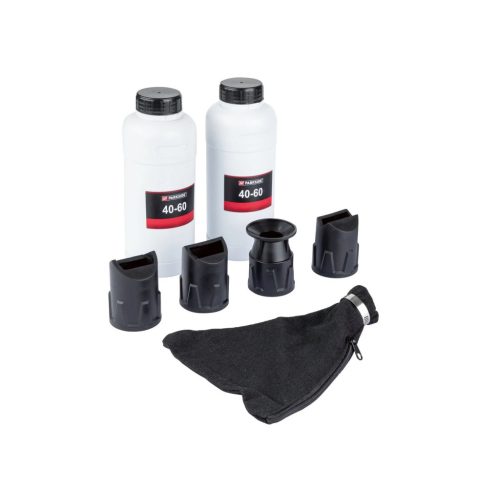 Komplett homokszóró szett 2 kg fúvóanyaggal és szabályozható szórással