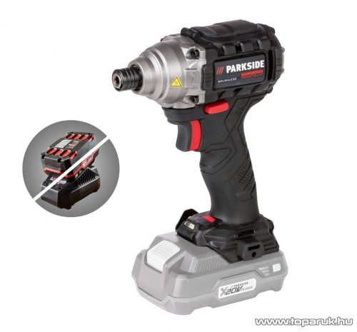 ParkSide PDSSAP 20-Li A1 Performance Li-ion akkus ütvecsavarozó, behajtó, kofferben, max 226Nm, 20V (alapcsomag, akku és töltő nélkül)