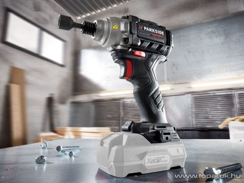 ParkSide PDSSAP 20-Li A1 Performance Li-ion akkus ütvecsavarozó, behajtó, kofferben, max 226Nm, 20V (alapcsomag, akku és töltő nélkül)