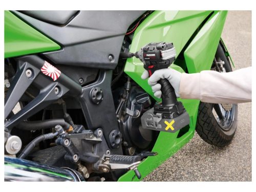 ParkSide Performance PDSSAP 20-Li D3 SOLO Li-ion akkus ütvecsavarozó, behajtó, kofferben, max 226 Nm, 20V (akkumulátor és töltő nélkül)