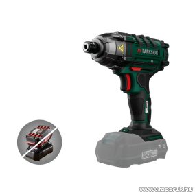   ParkSide PDSSA 20-Li A1 SOLO Li-ion akkus ütvecsavarozó, 180 Nm akkumulátoros csavarozó + koffer (akkumulátor és töltő nélkül)