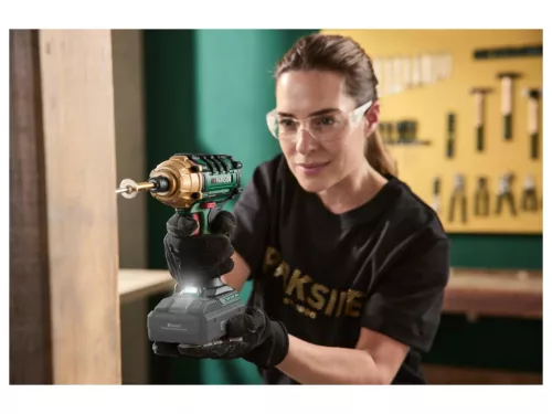ParkSide PDSSA 20-Li C3 GOLD Limited SOLO Li-ion akkus ütvecsavarozó, 180 Nm akkumulátoros csavarozó + koffer (akkumulátor és töltő nélkül)