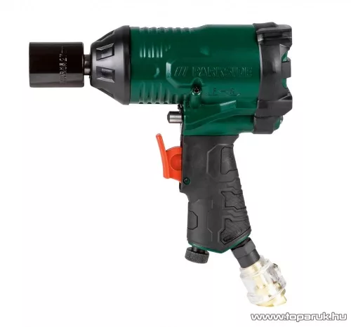 ParkSide PDSS 310 C6 GR Sűrített levegős ütvecsavarozó légkulcs kofferben, 310 Nm, max. 6,3 bar