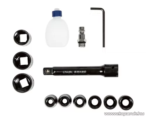 ParkSide PDSS 310 C6 GR Sűrített levegős ütvecsavarozó légkulcs kofferben, 310 Nm, max. 6,3 bar