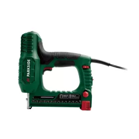   (SELEJT / 315612 X4) ParkSide PET 25 D4 Elektromos tűzőgép és szögbelövő gép szabályozható ütőerővel, 25W
