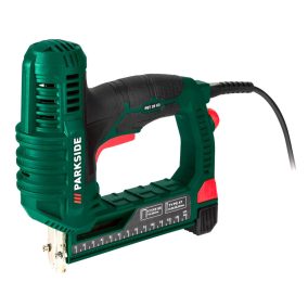 ParkSide PET 25 C3 25W elektromos tűzőgép és szögbelövő szett tartozékokkal