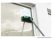 ParkSide PFGR 33 A1 Homlokzat és üvegtisztító kefe magasnyomású mosókhoz, zöld, max. 150 bar