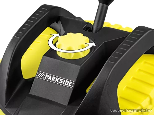 ParkSide PFR 28 A3 Univerzális teraszmosó, terasztisztító fej magasnyomású mosóhoz, sárga, max. 180 bar