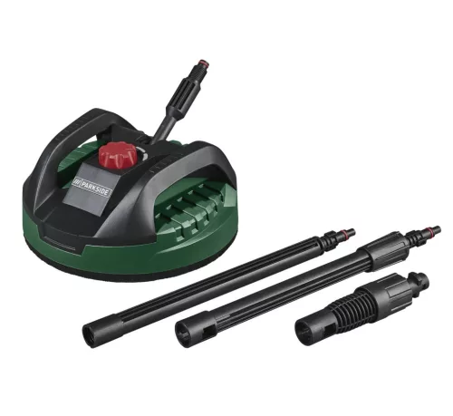 ParkSide PFR 28 B3 univerzális terasztisztító és felülettisztító fej magasnyomású mosóhoz, 28 cm átmérővel és állítható víznyomással