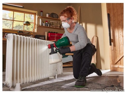 ParkSide PFSA 20-Li B2 SOLO Akkus festékszóró pisztoly kofferben, X20V (akkumulátor és töltő nélkül)