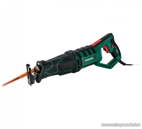 ParkSide PFS 710 E4 Elektromos kardfűrész, orrfűrész, szablyafűrész fémhez és fához, tartozék fűrészlappal, 710W