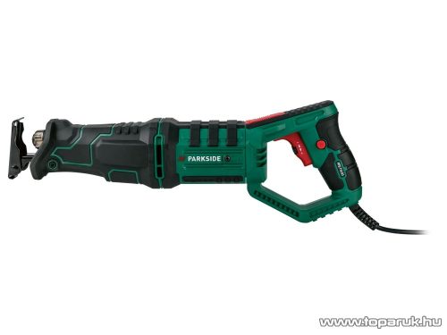 ParkSide PFS 710 E4 Elektromos kardfűrész, orrfűrész, szablyafűrész fémhez és fához, tartozék fűrészlappal, 710W