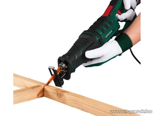 ParkSide PFS 710 E4 Elektromos kardfűrész, orrfűrész, szablyafűrész fémhez és fához, tartozék fűrészlappal, 710W