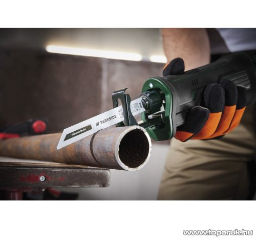 ParkSide PFS 850 C3 Elektromos kardfűrész, orrfűrész, szablyafűrész fémhez és fához, tartozék fűrészlappal, 850 W