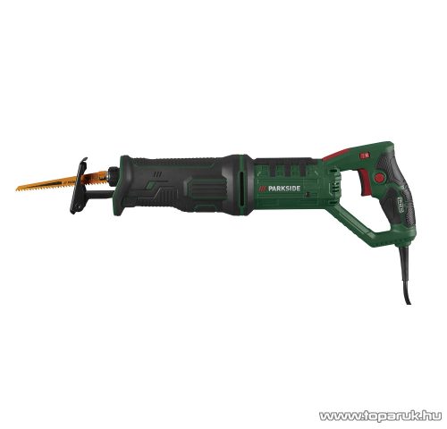 (hibás 112255) ParkSide PFS 850 B2 Elektromos kardfűrész, orrfűrész, szablyafűrész fémhez és fához, 850 W (fűrészlapok nélkül)