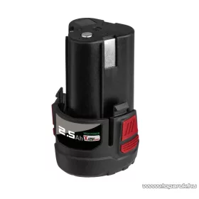   ParkSide Performance PAPK 12 2.5 A1 12V 2500 mAh Li-ion akkumulátor + PLGK 12 6.0 A1 6A 10W gyári akkutöltő szett, X12V / 2.5 Ah