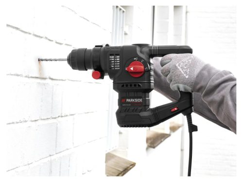SDS Plus rendszerű professzionális tokmány és túlterhelés elleni tengelykapcsoló ParkSide fúrókalapácson