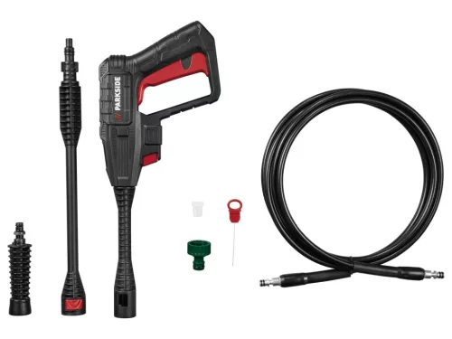 (BONTOTT / K673052) ParkSide PHD 110 H3 STERIMO Magasnyomású mosó, fém szivattyúval, zöld, 1400 W