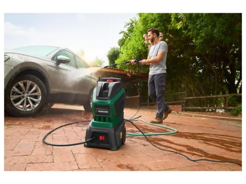 ParkSide PHD 135 G6 STERIMO Önfelszívós magasnyomású mosó, fém szivattyúval, 135 bar, zöld, 1800 W