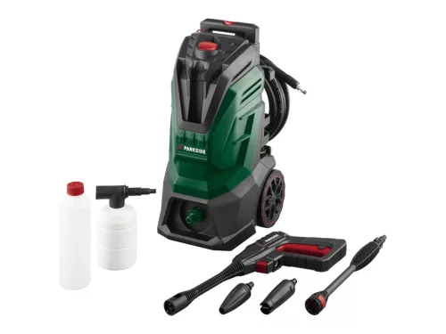 ParkSide PHD 135 H7 zöld színű magasnyomású mosó 1800W teljesítménnyel